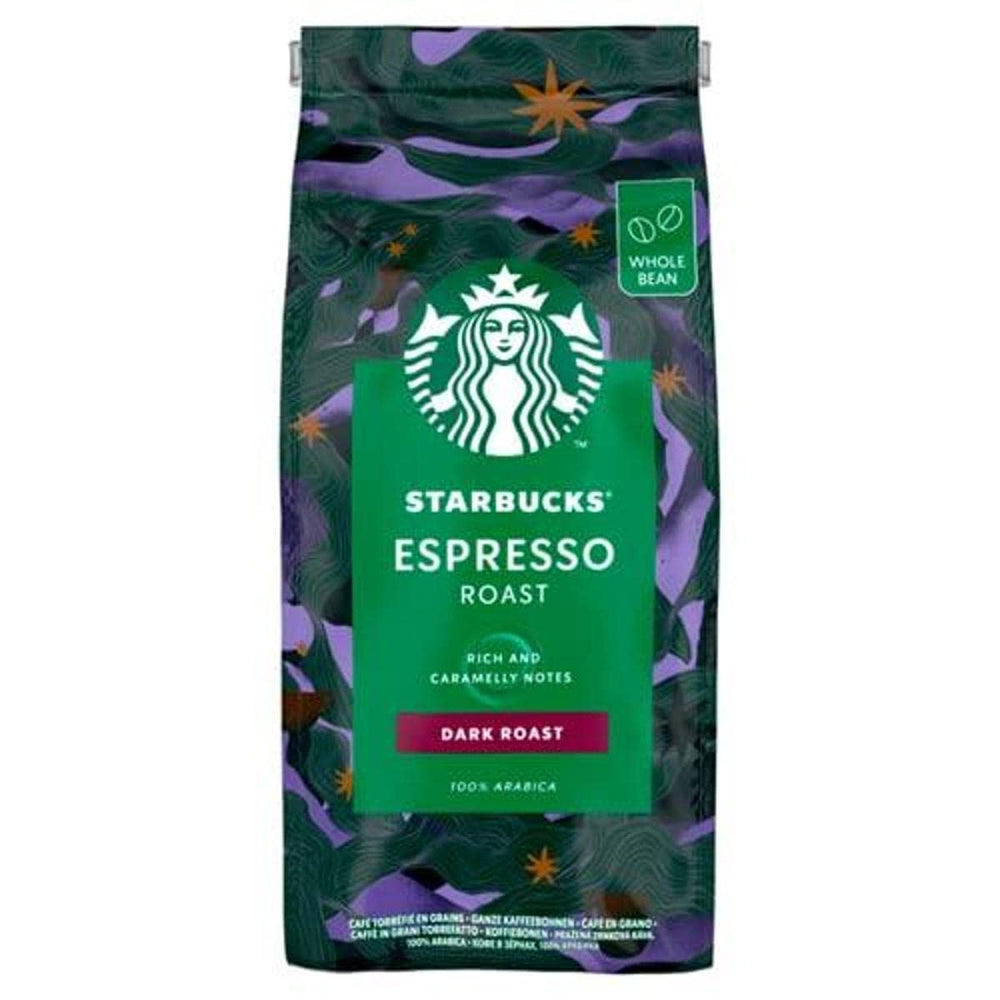 Starbucks® - Grains d'espresso torréfiés noirs - 450g