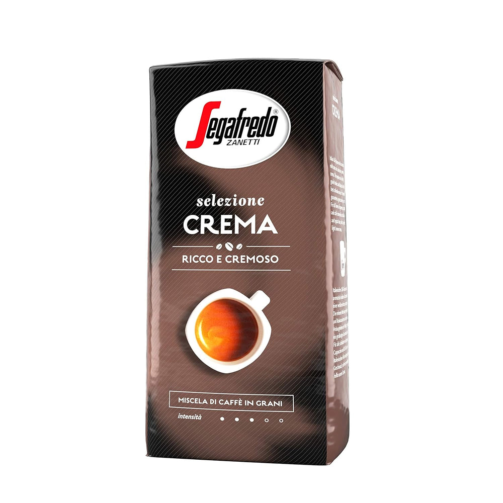 Segafredo Zanetti Selezione Haricots à la crème, paquet de 6 (1 x 1 kg)