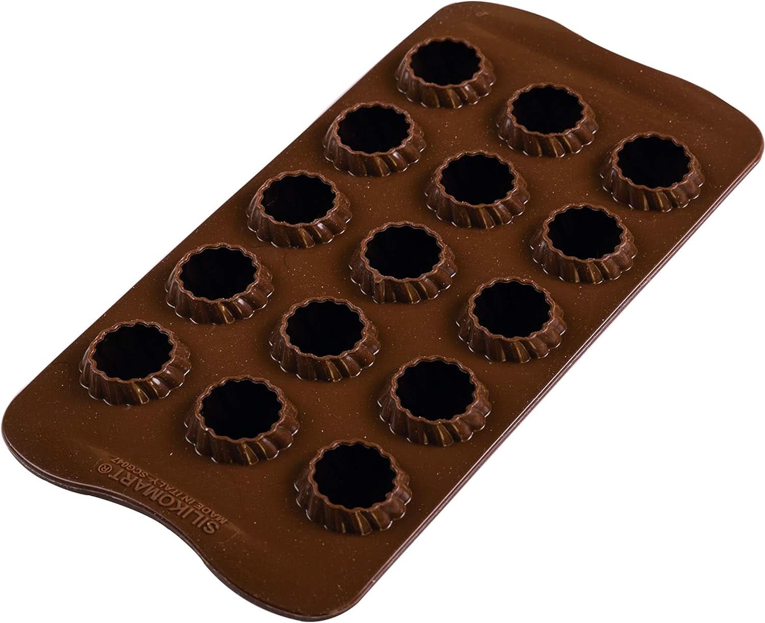 Silikomart 199384, Matriță 3D pentru ciocolată Flacără Bucatarie Naty Shop