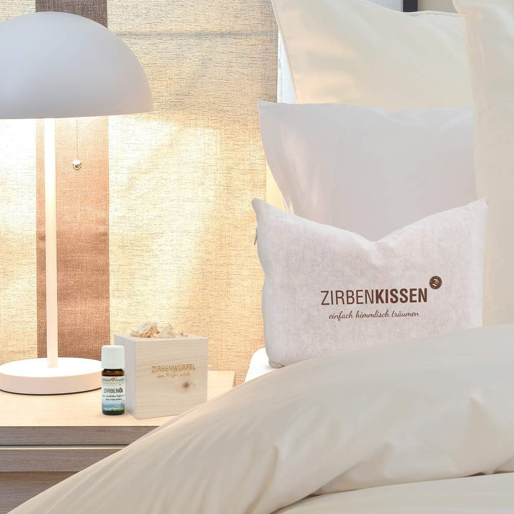 Famille de pins suisses Coussin en pin suisse Simply Heavenly Dreaming 30X20 cm, bois, naturel, 1 pièce (1 paquet) Oreillers standard Naty Shop