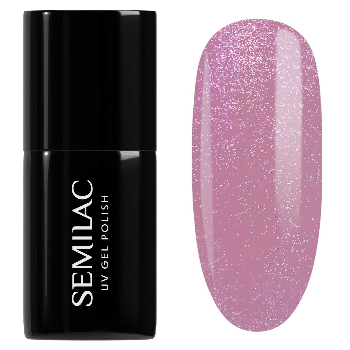 Vernis à ongles UV Semilac Hybrid 319 Shimmer Dust Pink 7ml