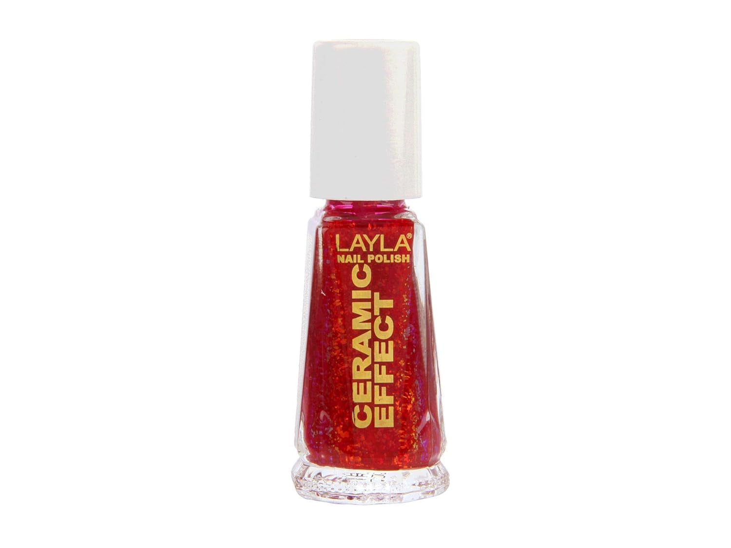 Cosmetics 1243R23-109 Vernis à ongles effet céramique - orange fluo, 1er pack (1 x 0,01 l)