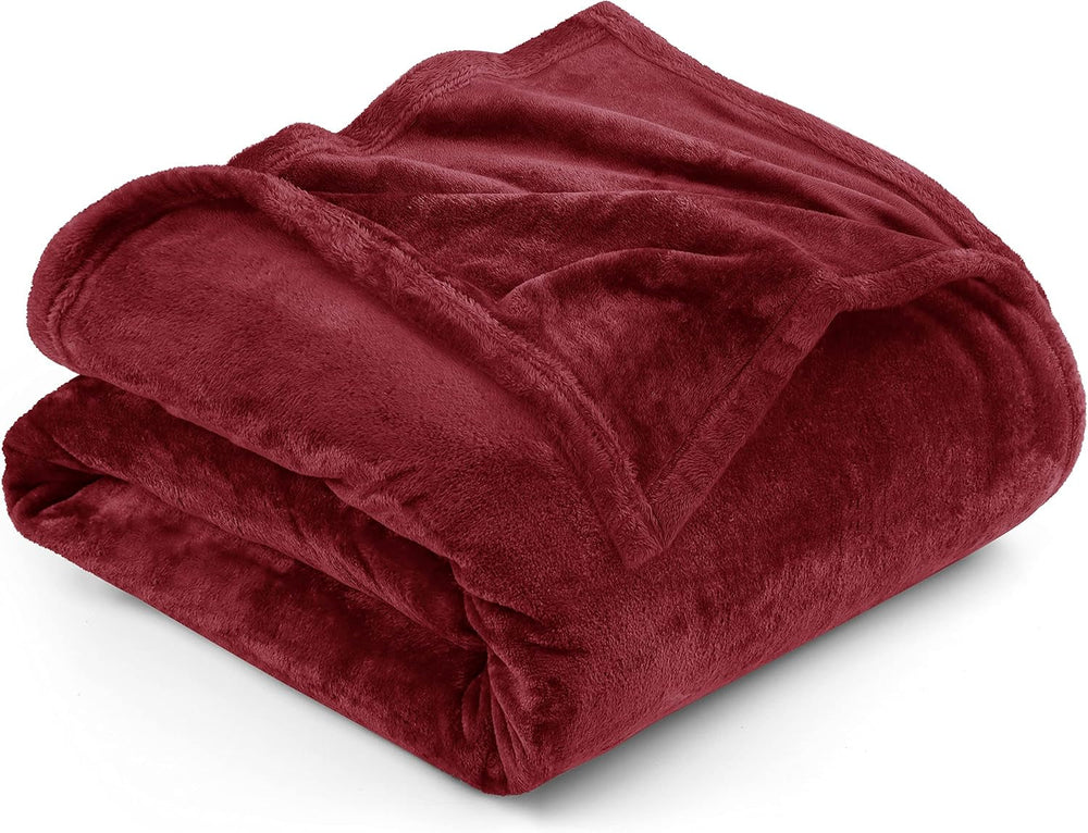 Utopia Bedding Couverture polaire douillette [228 x 228 cm, gris] Couverture douce, légère, chaude et moelleuse Couverture confortable et respirante pour lit, canapé, lits et couvertures Besuche den Utopia Bedding-Store Bordeaux 150 x 200 cm
