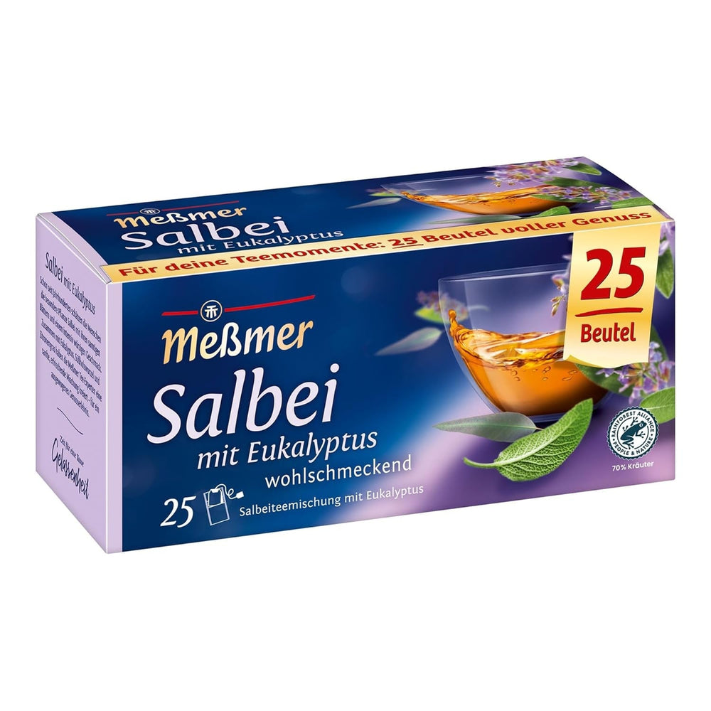 Mélange d'orties Meßmer | 25 | Sachets de thé | Végétalien | Sans gluten | Sans lactose