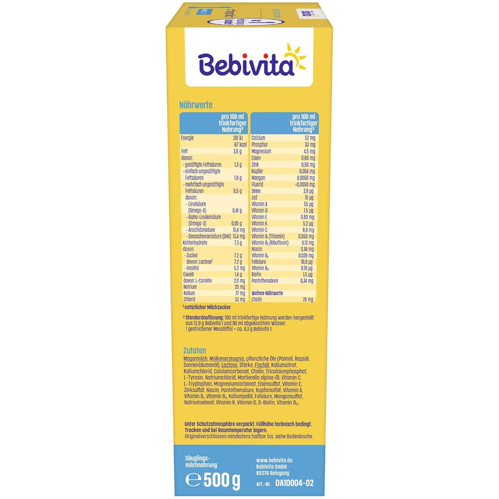 1 Lait maternisé en poudre pour nourrissons, dès la naissance, (5 x 500g)