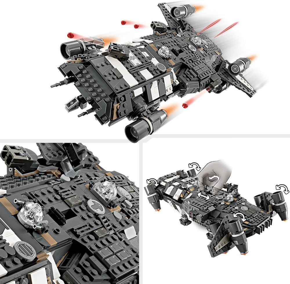 LEGO Star Wars : Skeleton Crew Onyx Cinder, vaisseau spatial à construire et à collectionner pour garçons et filles avec 5 personnages, idée cadeau pour les fans à partir de 10 ans 75374 Jeux de construction Besuche den LEGO-Store