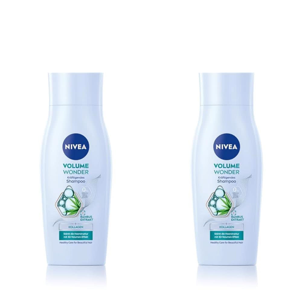 NIVEA Volume Wonder Shampoing fortifiant, shampoing volume, 50 ml Douche et bain Naty Shop 2 x 50 ml