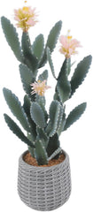 Künstlicher Kaktus, 91Cm Kunstpflanze Kaktuspflanzen Groß, Euphorbia Acrurensis Sehr Pflegeleicht, Kunstpflanze Im Topf Pflanzen Dekoration Für Zuhause Garten Büro Dekoration Einweihungsgeschenke - B