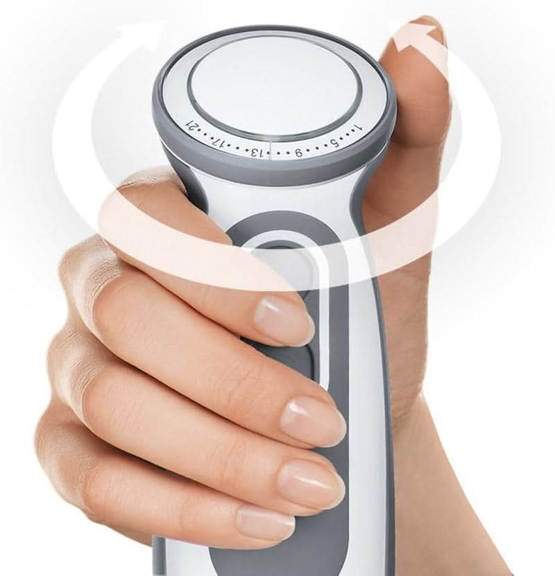 Braun Multiquick 5 Vario MQ 5000 Batteur sur socle | 750 W | Système Easyclick | Technologie Powerbell | 21 Geschwindigkeitstufen | Mixen Und Pürieren Mère et Enfant Naty Shop