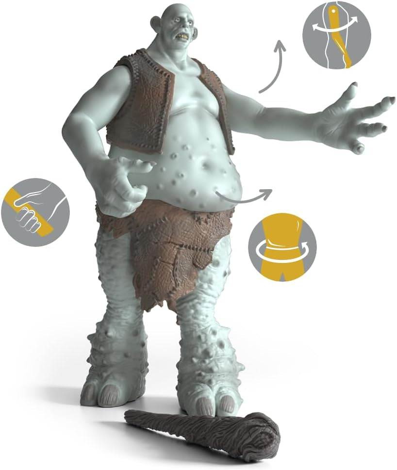 Schleich 13994 Troll, à partir de 6 ans, figurine HARRY POTTER, 16 X 16 X 18 cm Figurines Naty Shop