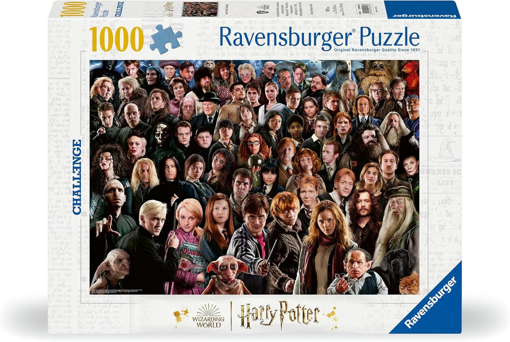 Ravensburger Harry Potter 1000 Piece Puzzle 12000457 - Plus de 70 personnages du monde sorcier de Poudlard dans un puzzle pour adultes et enfants à partir de 14 ans Puzzle Naty Shop