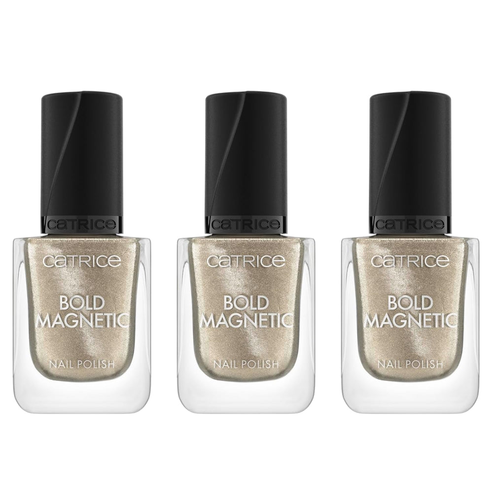 Oja magnetică Catrice Bold, nr. 030, auriu, metalică, vegană, fără particule microplastice, fără parfum, fără parabeni, 1 pachet (10,5 ml)