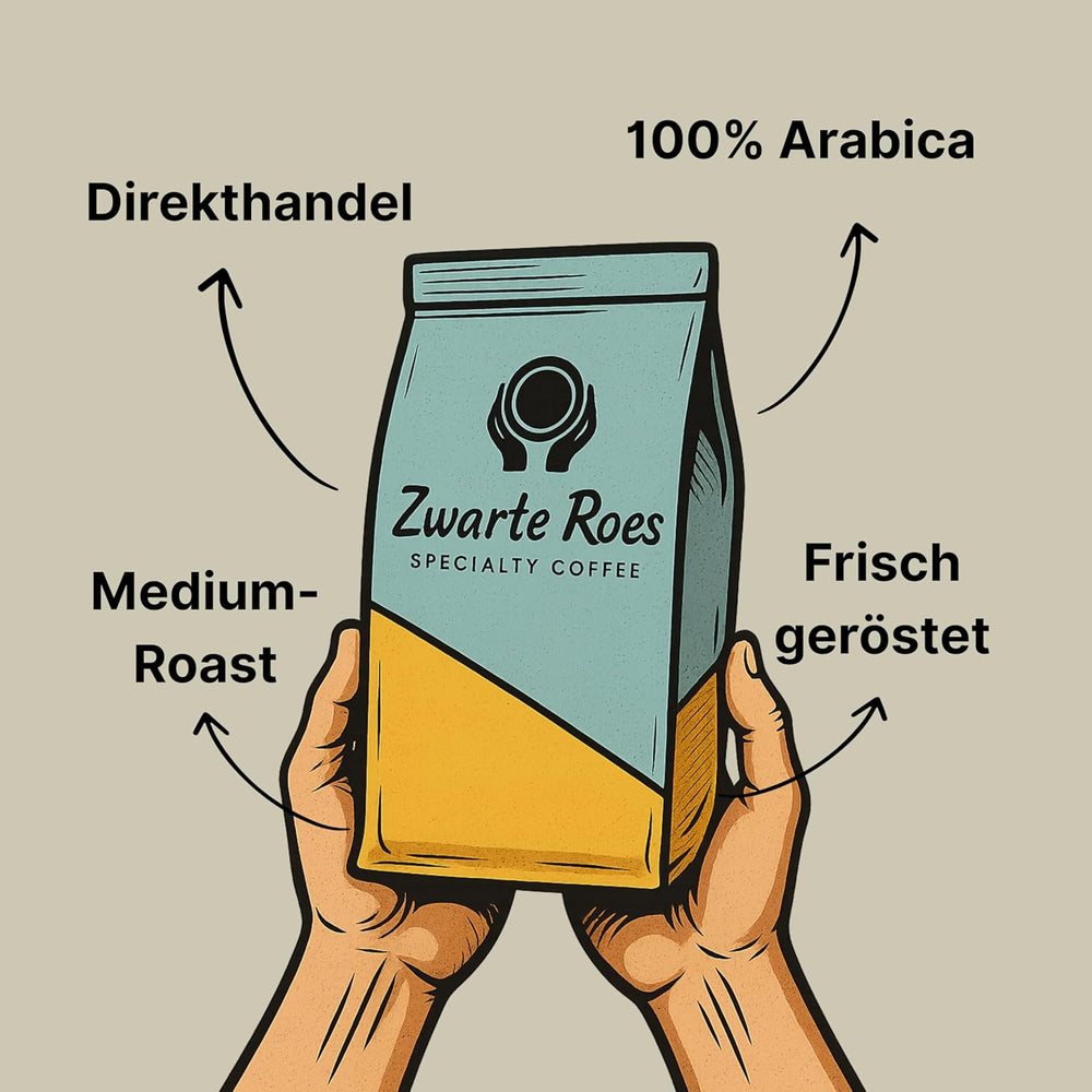 Mélange n° 1 – Espressobohnen (ganze Bohnen) – 100% Arabica, Espresso-Röstung – Schokolade, Karamell & Mandel – Direkt gehandelt – Pour Espresso & Cappuccino, 1 kg Kaffeebohnen