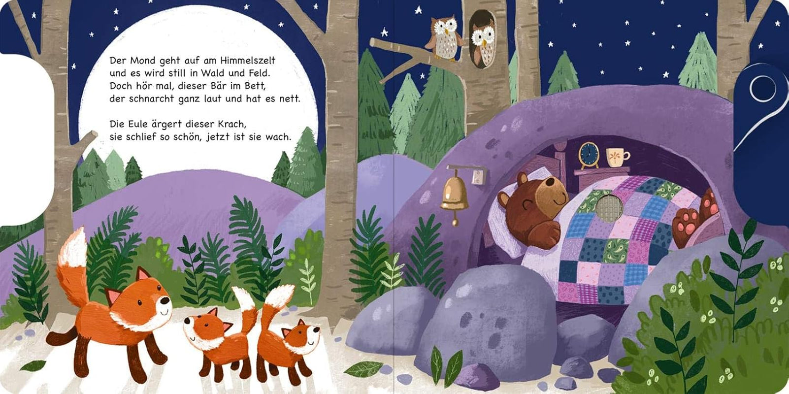 Shoo, shoo, maintenant tu dors aussi ! : Slider et 11 sons | Un livre innovant avec des sons coulissants pour les petits de plus de 18 mois Bebe Naty Shop Toys