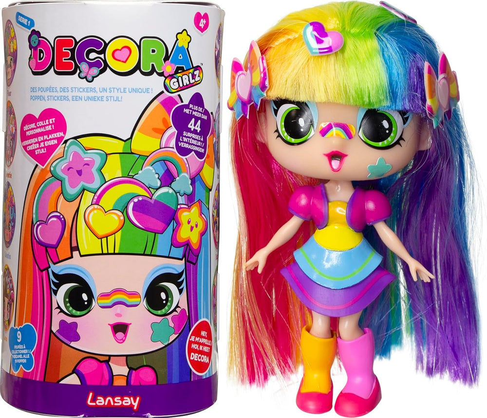 Lansay - Decora Girlz Spielzeug, 55101, Decora-1, Einheitsgröße