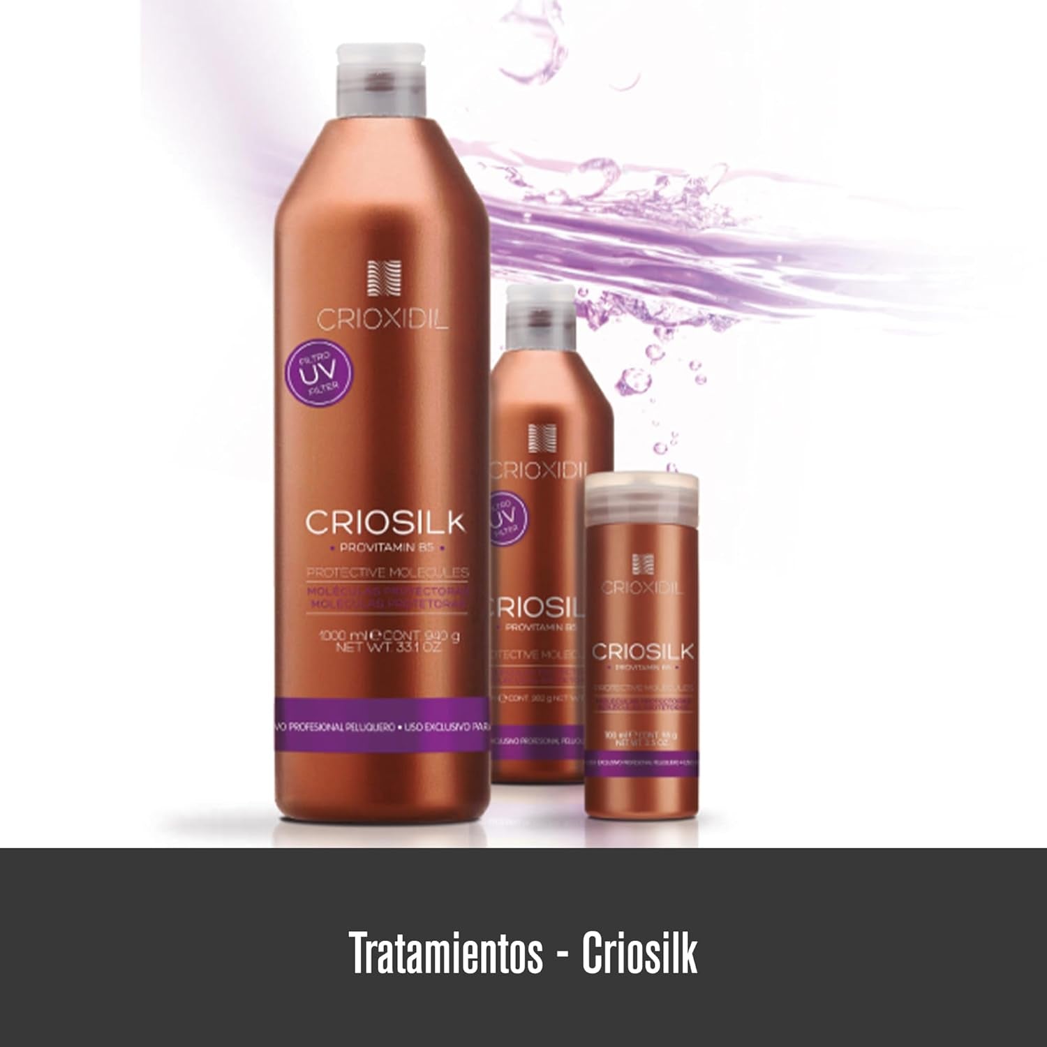 Après-shampooing Criosilk, 300 ml, à la provitamine B5 et aux protéines de soie, redonne souplesse et brillance aux cheveux abîmés, hydrate et régénère les cheveux Masque capillaire Naty Shop