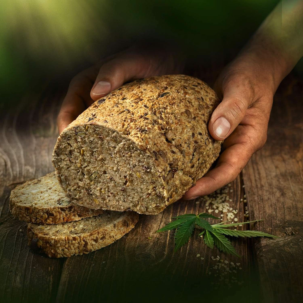 Biozentrale, mélange à pain aux graines de chanvre et graines de lin, bio, 500 grammes Cuisine Naty Shop