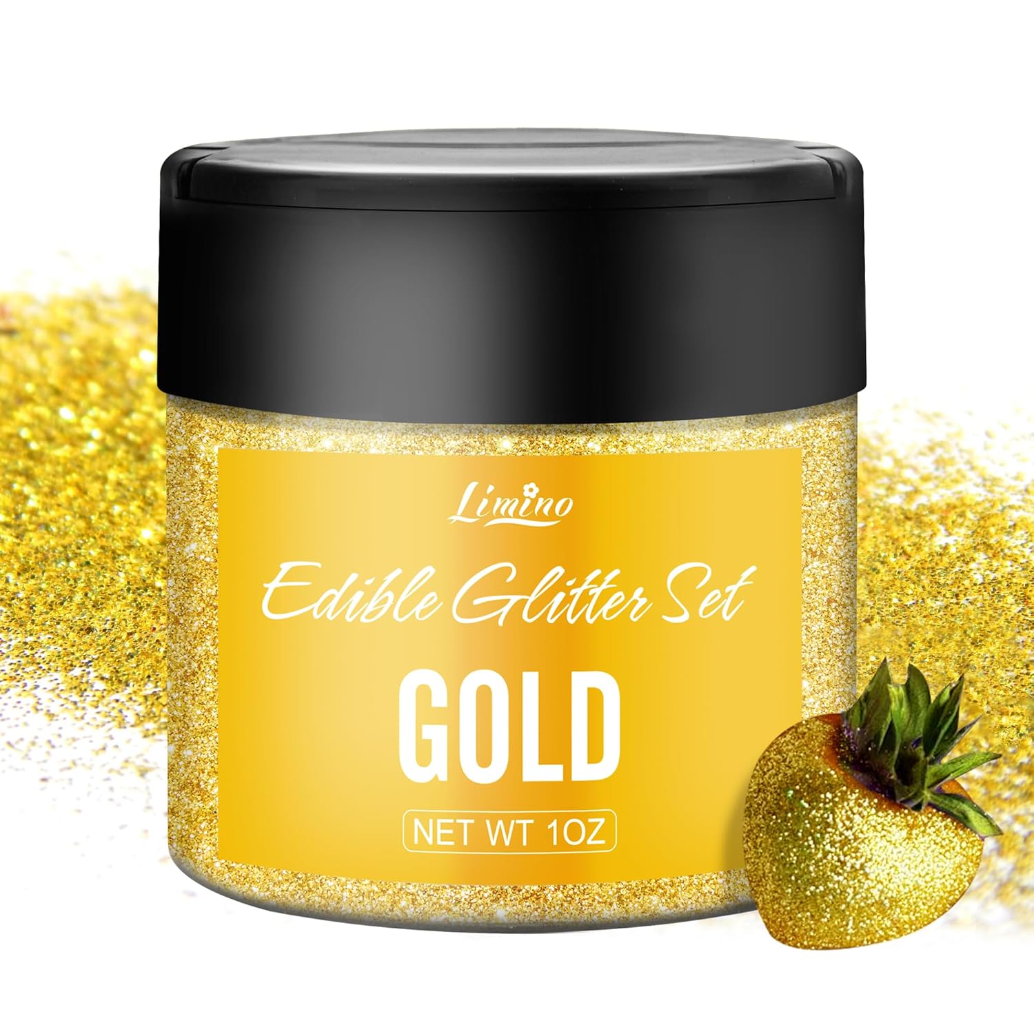 Poussière de paillettes scintillantes, paillettes comestibles, 30 grammes Naty Shop Gold