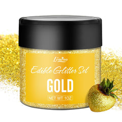 Poussière de paillettes scintillantes, paillettes comestibles, 30 grammes Naty Shop Gold