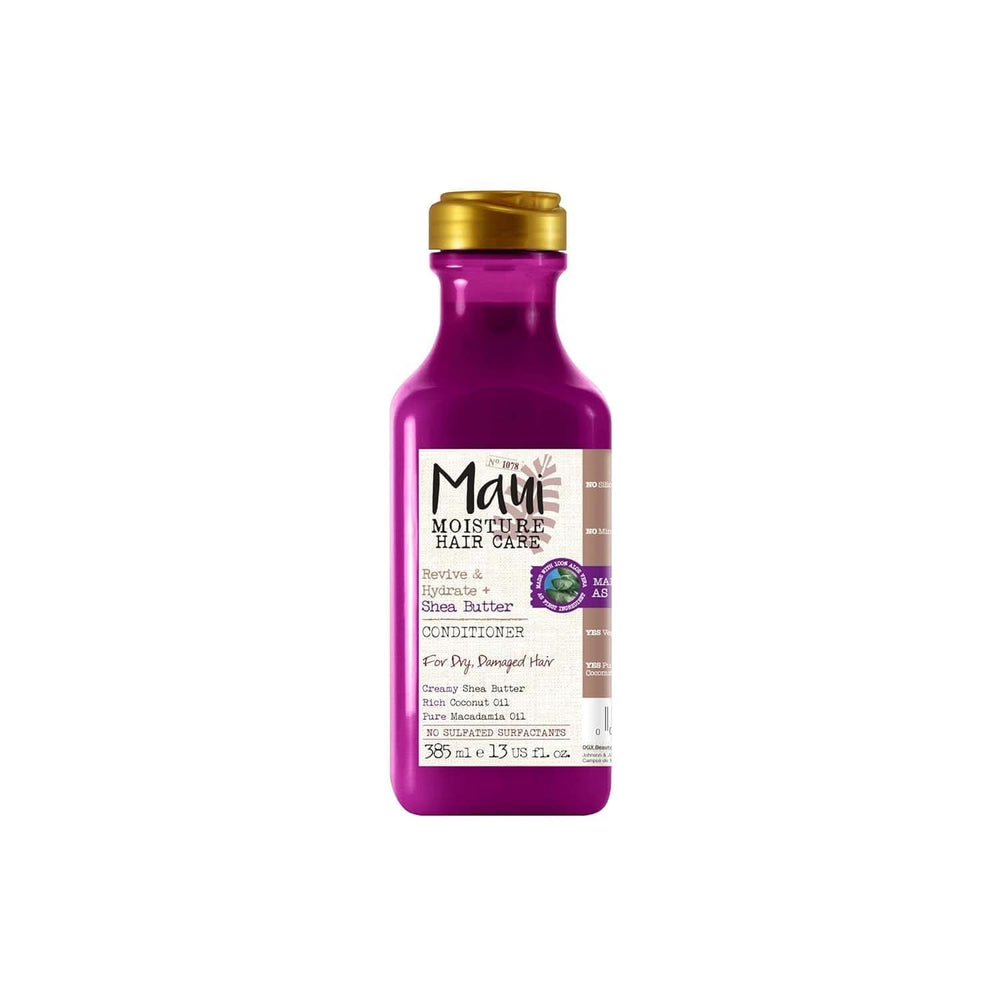 Maui Moisture Revive & Hydrate + Beurre de karité, shampoing ou après-shampooing, 385 ml Douche et bain Naty Shop Après-shampooing