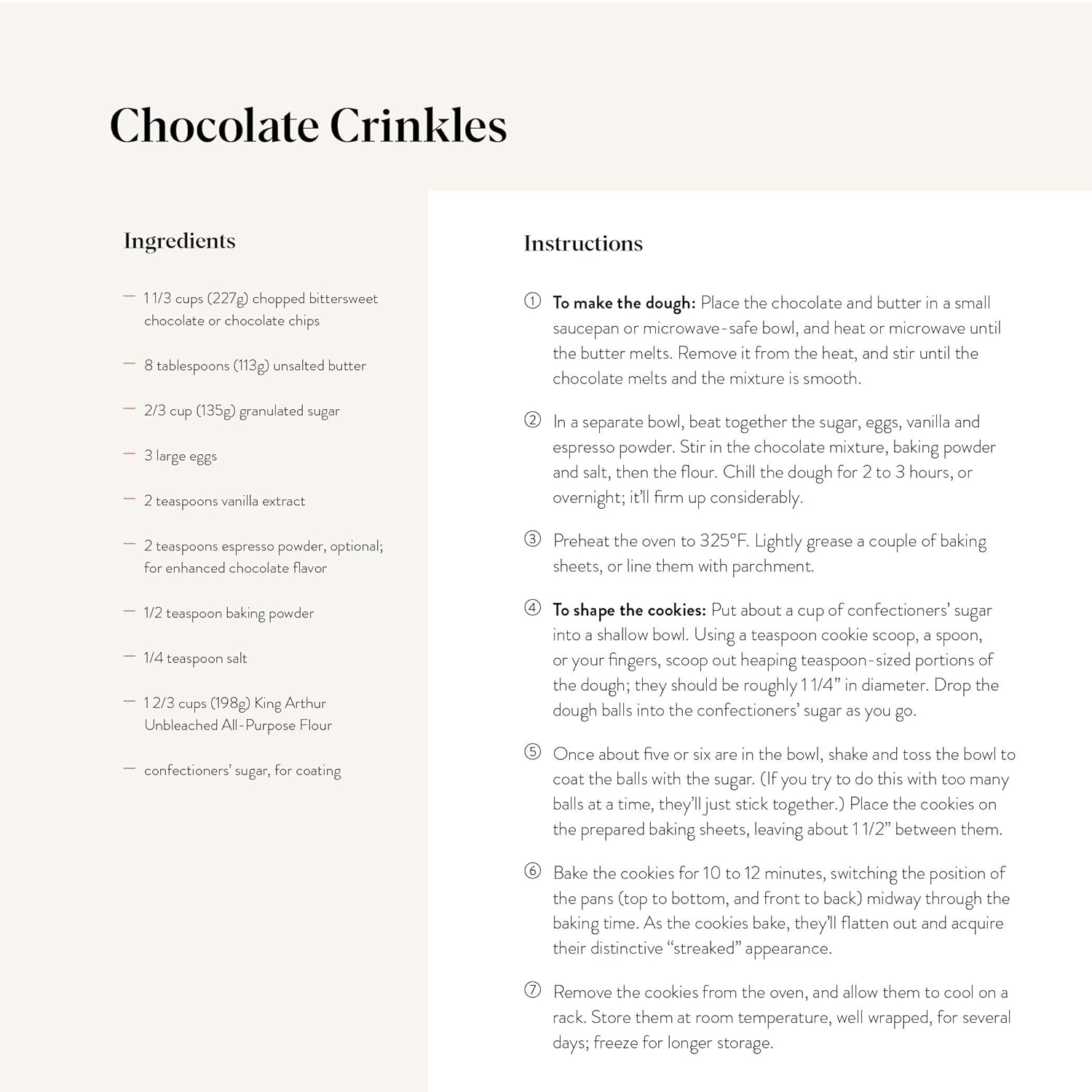 Poudre d'espresso King Arthur - Saveur de café intense dans les gâteaux