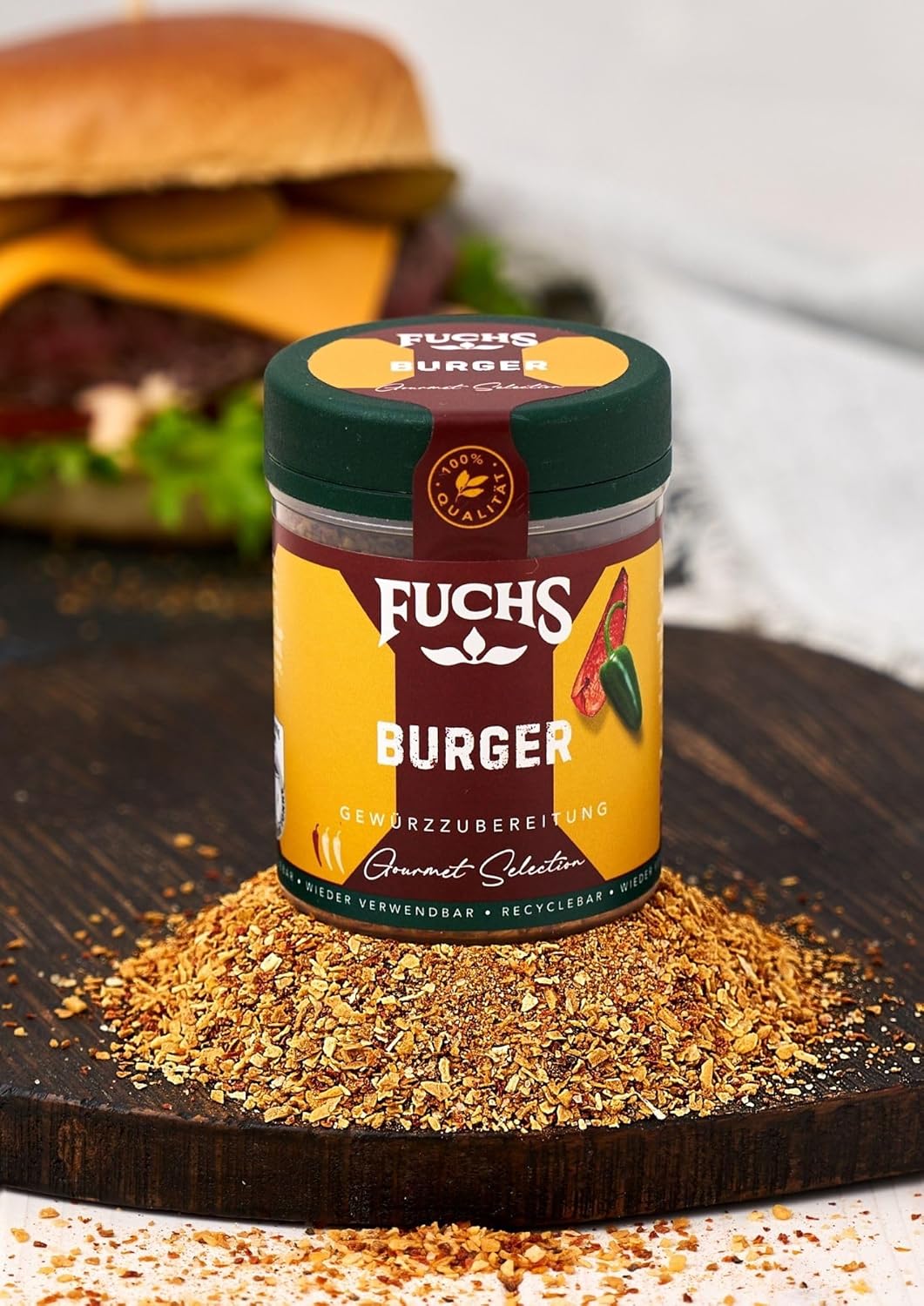 Fuchs Burger Kruidenmengsel - Intense Smaak Voor Burgers