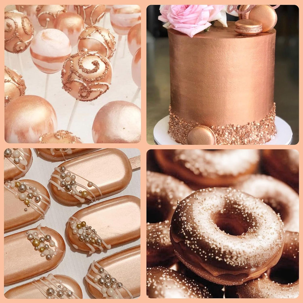 Paillettes comestibles, poudre, couleurs variées, 30 grammes Naty Shop