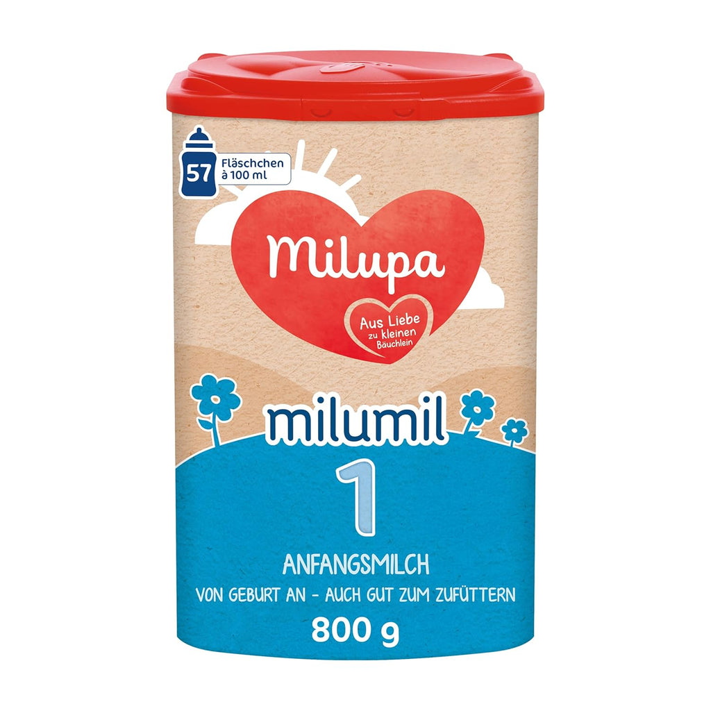 Milupa Milumil Pre, Lapte praf pentru bebeluși - Cu nutrienți importanți și fără ulei de palmier - 800 g Naty Shop 800 grame Milumil 1