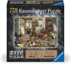 Ravensburger EXIT Puzzle 16782 The Artist's Studio 759 pièces Puzzle Naty Shop Titre par défaut
