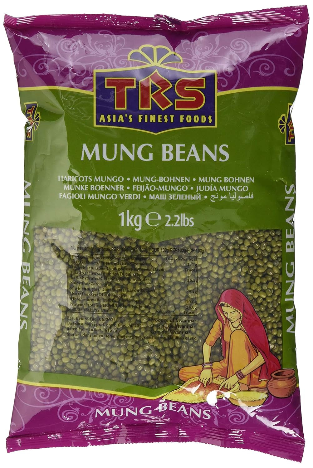 TRS - Haricots mungo - (1 x 1 kg)