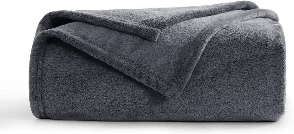 Aisbo Kuscheldecke Flauschig Decke Gris - Fleecedecke 150X200 Cm XL Warme Sofa Decke, Kuschlige Wohndecke Hellgrau Weich Als Wohnzimmer Couverture Couchdecke Für Winter