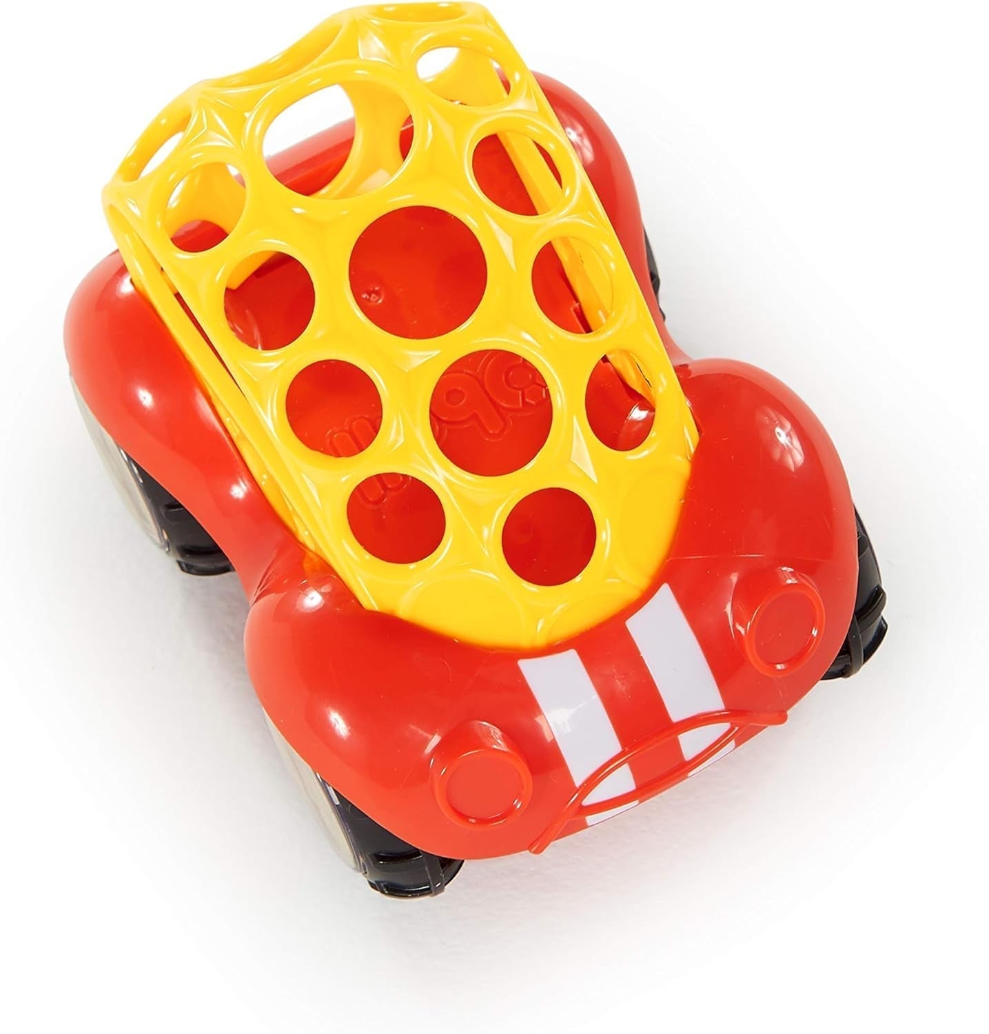 Bright Starts Oball Hochet Jouet Voiture Jouet d'Activité Motrice pour Bébés et Tout-Petits à partir de 3 Mois 1 Pièce Couleur Aléatoire Bleu ou Rouge Jouets pour Bébés Naty Shop