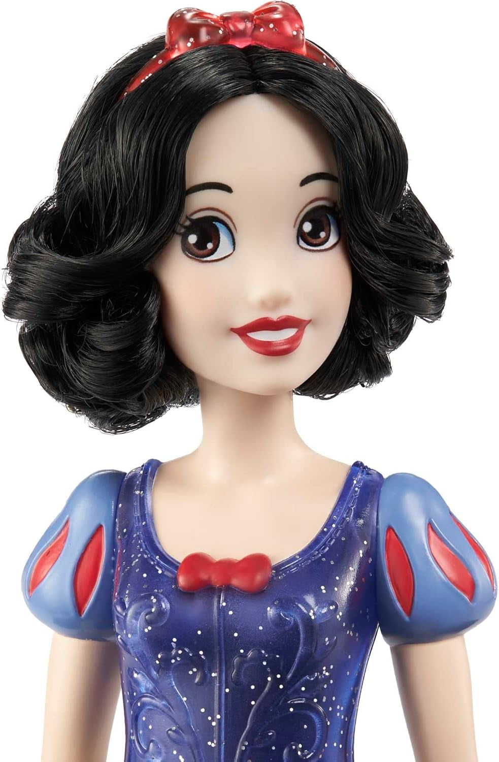 Mattel Disney Princess Toy Poupée mobile Blanche-Neige avec vêtements et accessoires scintillants Cadeau inspiré du film Disney pour enfants HLW08 Naty Shop Dolls