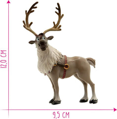 Bullyland 13514 - Sven le renne de Walt Disney La Reine des Glaces, env. 12 cm, fidèle aux détails, idéal comme petit cadeau pour les enfants à partir de 3 ans Figurines Naty Shop
