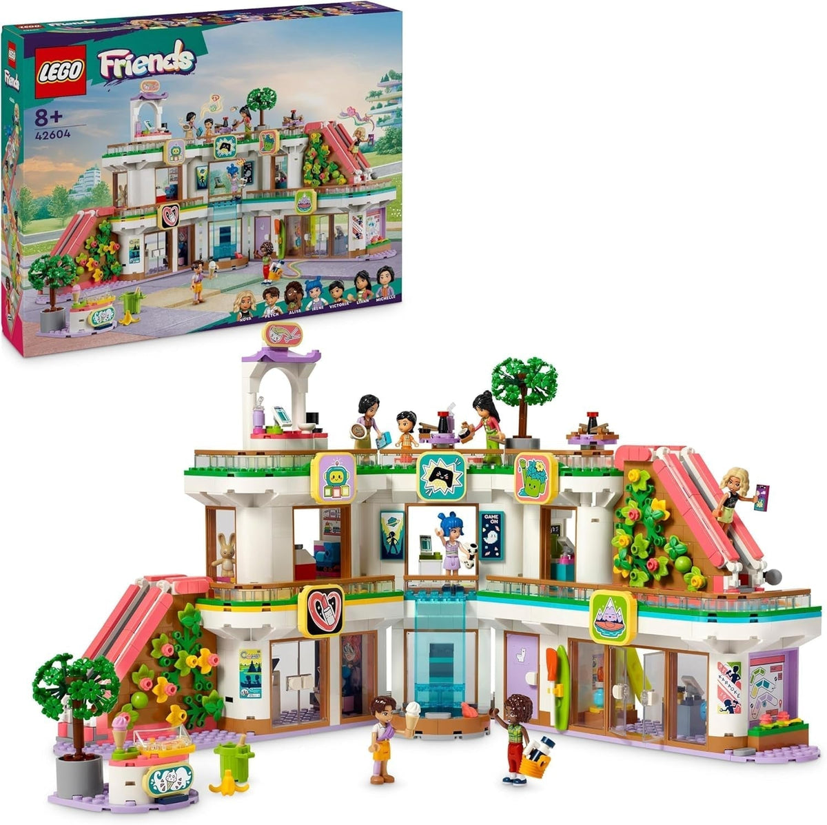 LEGO Friends Heartlake City Store Maison de poupée pour filles et garçons - Ensemble de figurines favorisant le développement socio-émotionnel - Cadeau pour les enfants de 8 ans - 42604 Ensembles de construction Besuche den LEGO-Store Single