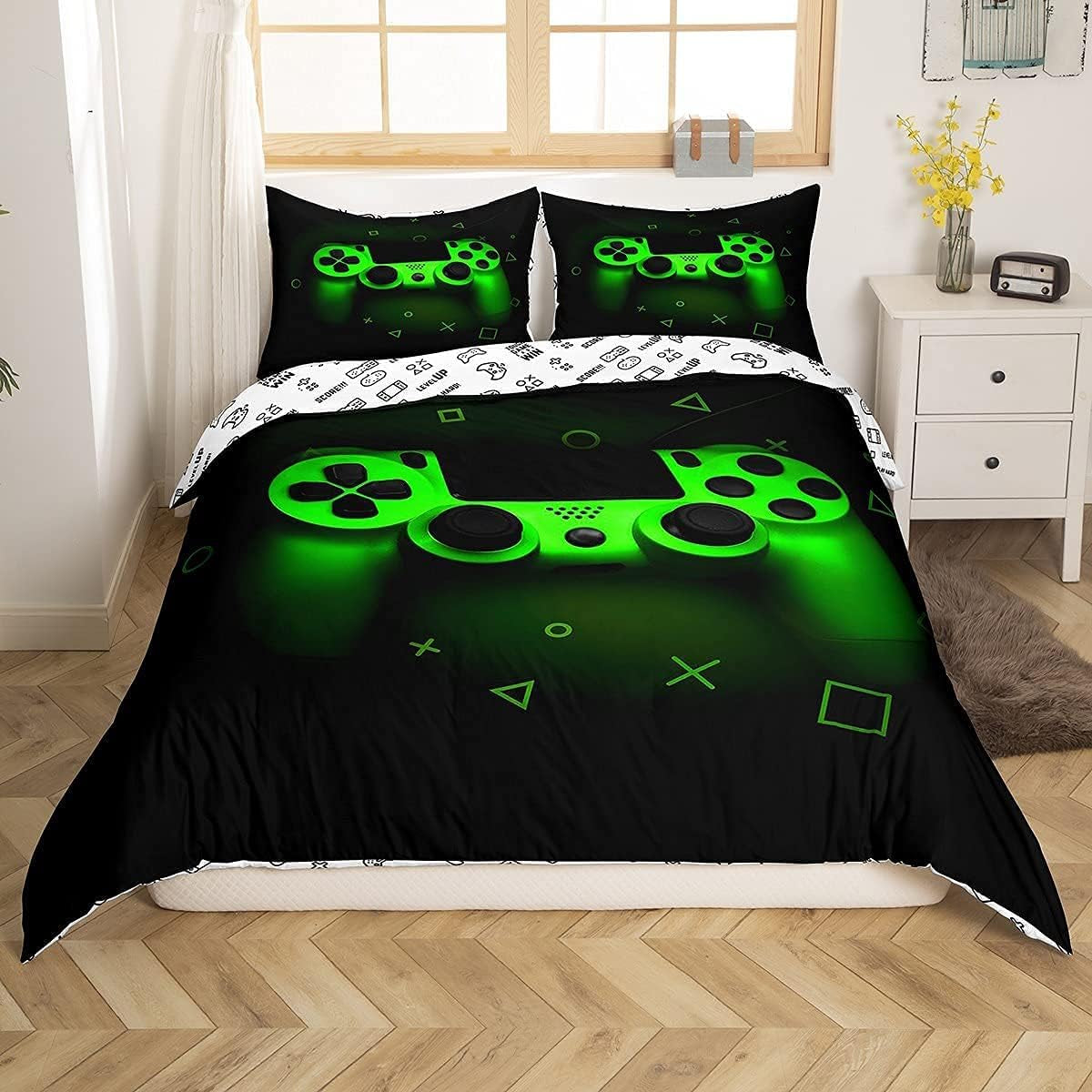 Linge de lit pour enfants et adolescents, différents modèles Linge de lit - enfants Naty Shop 13 155*220+80*80*1