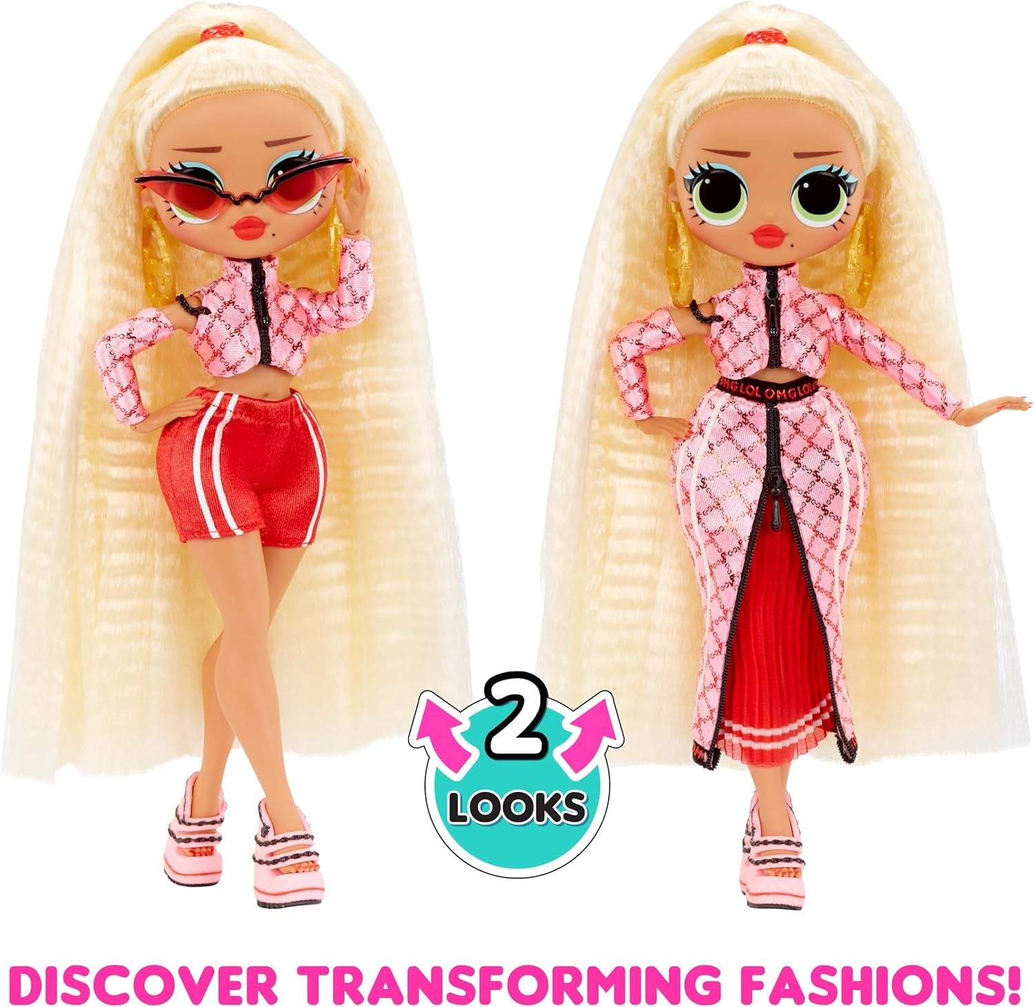 L.O.L. Surprise! OMG Modepuppe - Swag - Mit Zahlreichen Überraschungen, Einschließlich Wandelbarer Mode und Fabelhaften Accessoires - Toll für Kinder ab 4 Jahren, Rosa