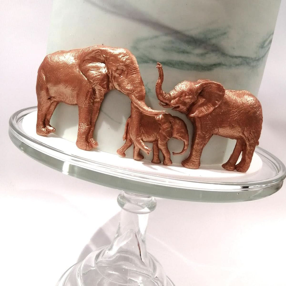 Katy Sue, Moule Silicone Famille d'Éléphants Cuisine Naty Shop