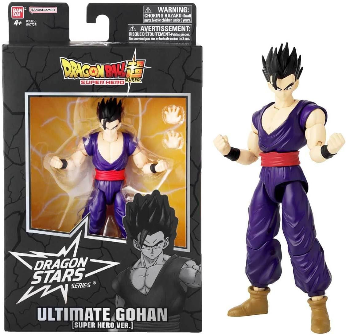 BANDAI - Dragon Ball Super - Figurine Dragon Stars 17 cm - Goku Ultra Instinct - Licence Officielle Dragon Ball - Figurine Articulée Goku - Jouet pour Enfants à partir de 4 ans - 35994J Figurines Naty Shop Last Gohan