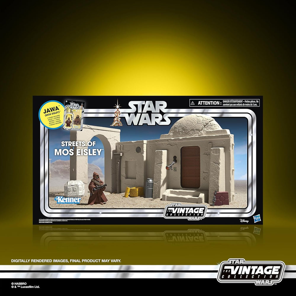 Star Wars Les Rues de Mos Eisley Collection Vintage Star Wars : Un nouvel espoir - Ensemble de figurines d'action (échelle de figurine 9,5 cm) Figurines Naty Shop