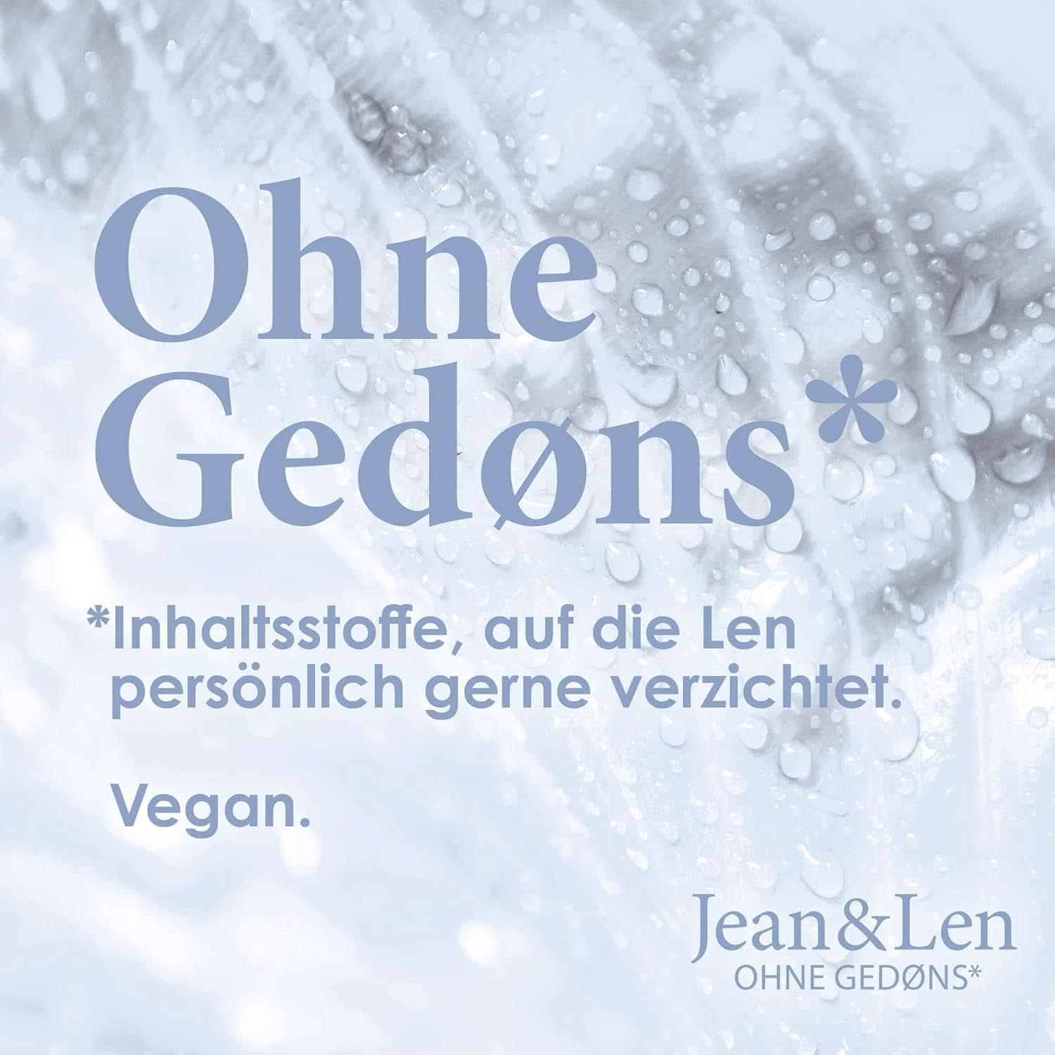 Jean & Len Shampoing réparateur Kératine & Amande, 300 ml Douche et bain Naty Shop