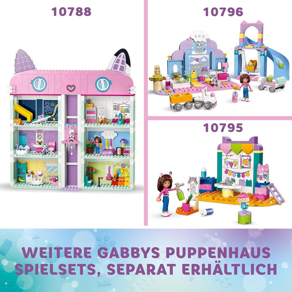 LEGO 4+ Gabby's Dollhouse Craft Fun avec boîte pour bébé, jeu de rôle, ensemble d'art et d'artisanat créatifs pour filles et garçons de 4 ans, modèle de maison de jouet 10795 Ensembles de construction Beuche den LEGO-Store