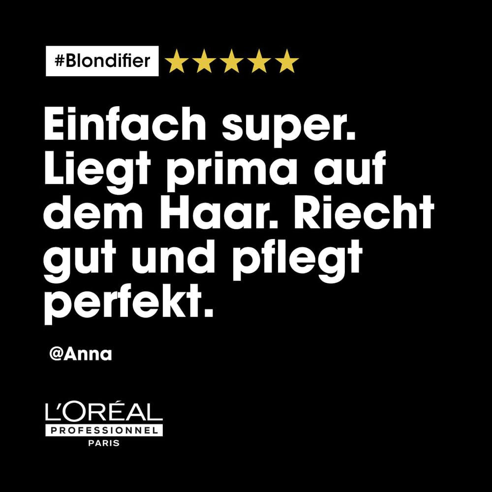 L'Oréal Professionnel | Masque nourrissant pour cheveux blonds et décolorés, extrait de fruit d'Açaï, Série Expert, masque blond Naty Shop masque capillaire