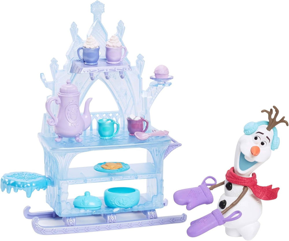 Mattel Disney La Reine des Glaces Elsa Poupée, La Reine des Glaces, Cheveux Blonds Peignés, Meubles, Chaussures Amovibles, Cadeaux Disney, Jouets 3 Ans, HLW47 Naty Shop Olaf Dolls