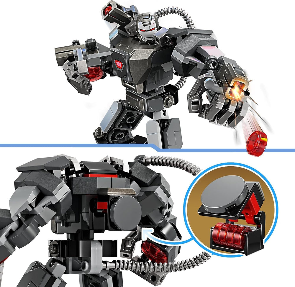 LEGO Marvel War Machine Mech 3-Shooter Super Hero Jouet à construire pour enfants Figurine d'action légendaire MCU Cadeau pour garçons et filles de 6 ans 76277 Jeux de construction Beuche den LEGO-Store