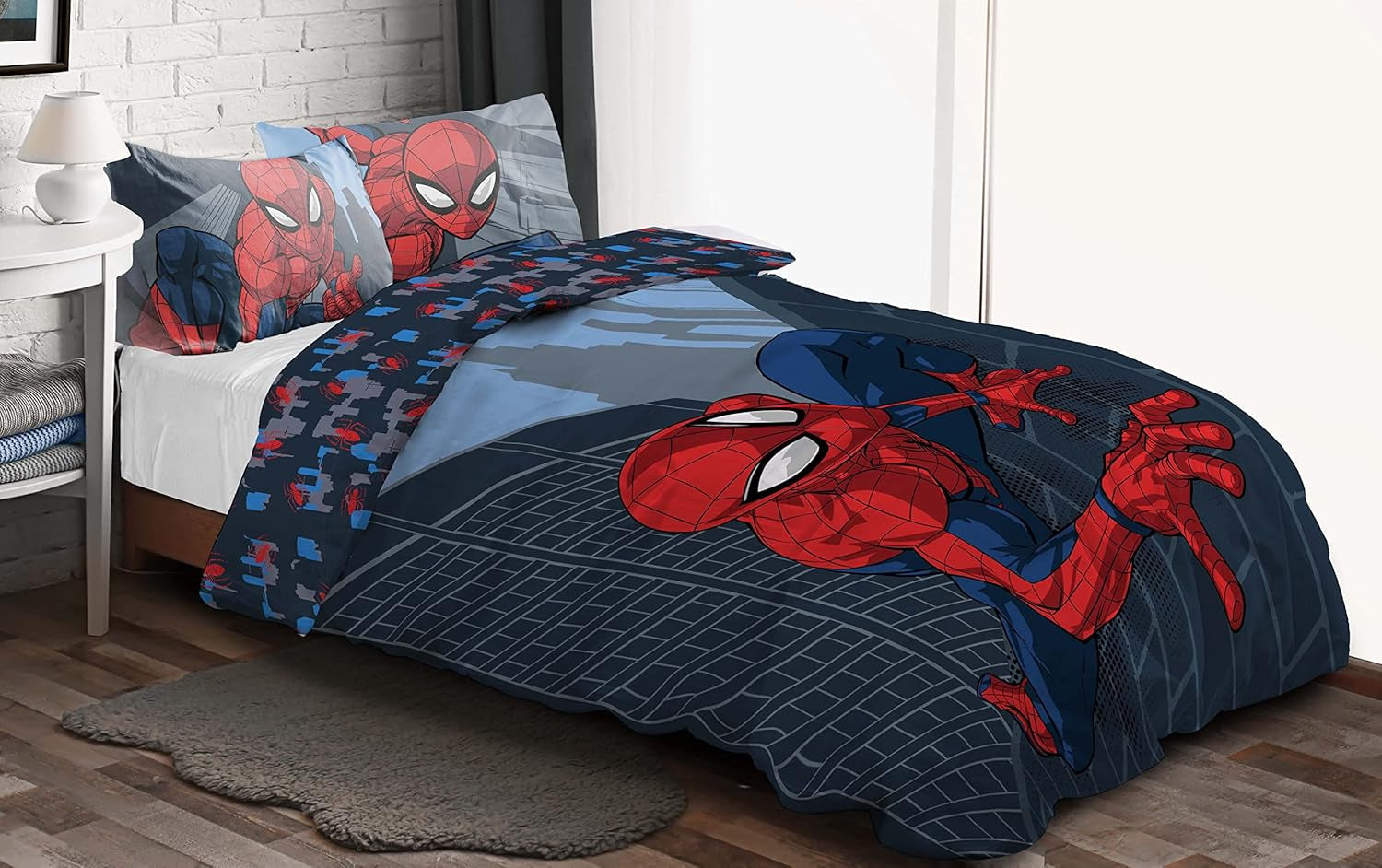 Linge de lit enfant unisexe, princesses et super-héros, 100% coton Linge de lit - enfant Naty Shop