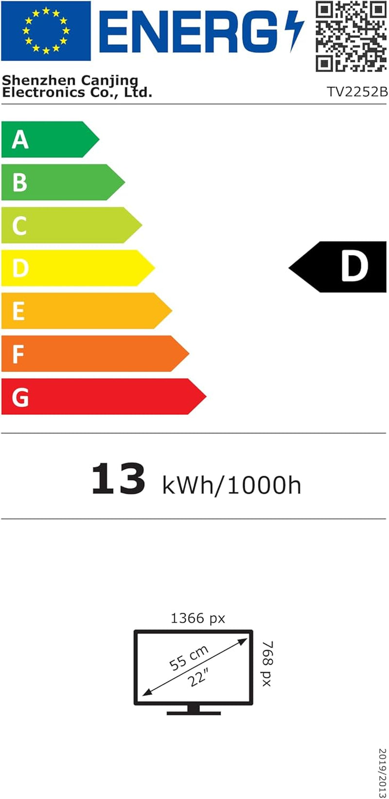 DESOBRY Mini TV 22 inch 1080P cu DVD Player Integrat, Tuner DVB-T2 Integrat, cu Antenă, Intrare HDMI/USB/AV – Combinație TV-DVD 12V pentru Autorulote, Bucătării și Camere Mici