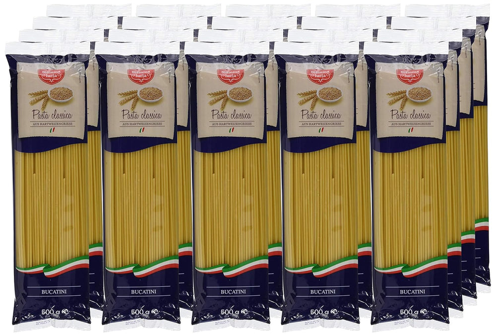 Pasta Bucatini - Macaroni, paquet de 20 (20 x 500 g)