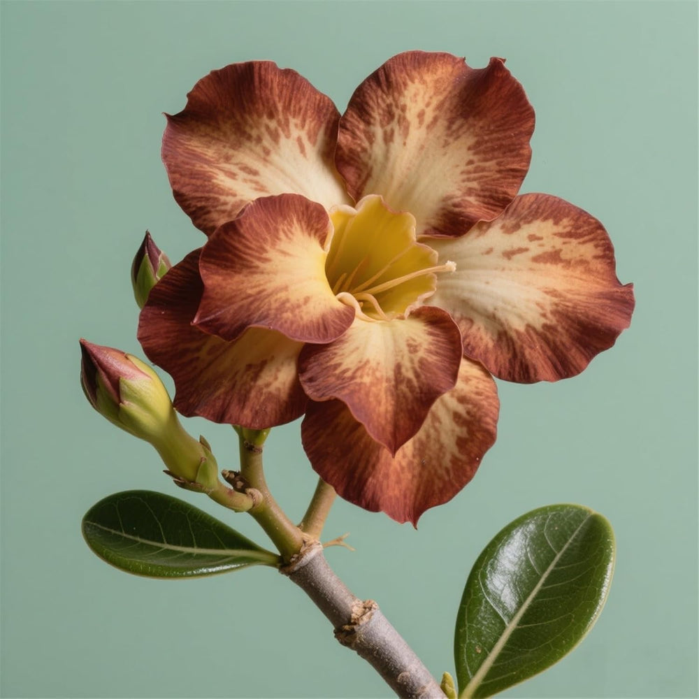 Winterhart pflanzen, Lebende Pflanzen,Mehrjährige Blumenzwiebel ist winterhart, Mysteriöse magische Glühbirne, Blumenzwiebel Mix，3 ans-1 Wüstenrose knollen -G