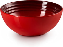 Le Creuset Service de table en grès, 12 pièces, rouge cerise, 79351000607081